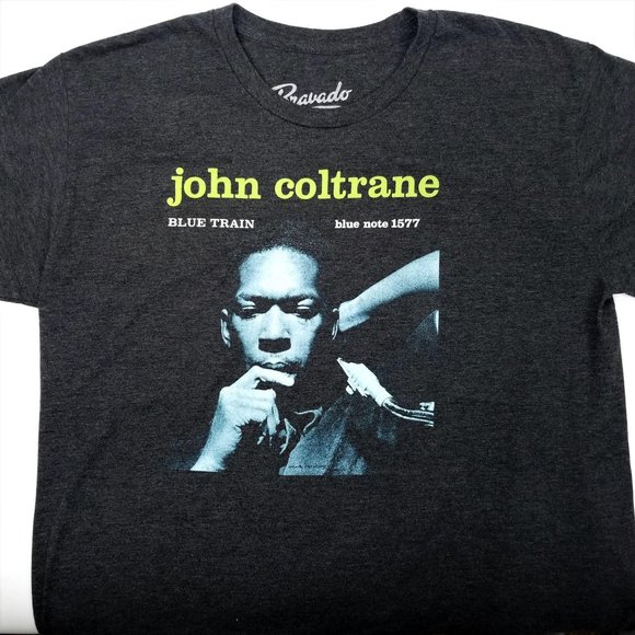 Bravado Mens Blue Note Logo T-Shirt T-Shirt Bravado Mens Blue Note Logo T-Shirt T-Shirt